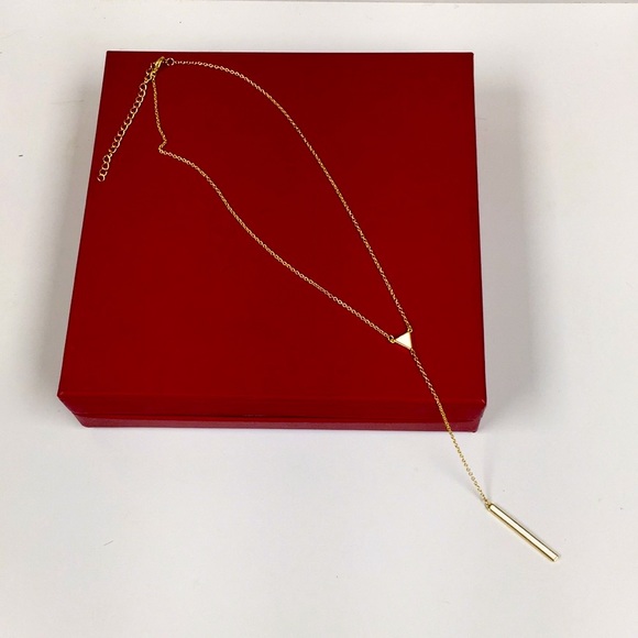 Designer Gold Plated White Enamel  Necklace